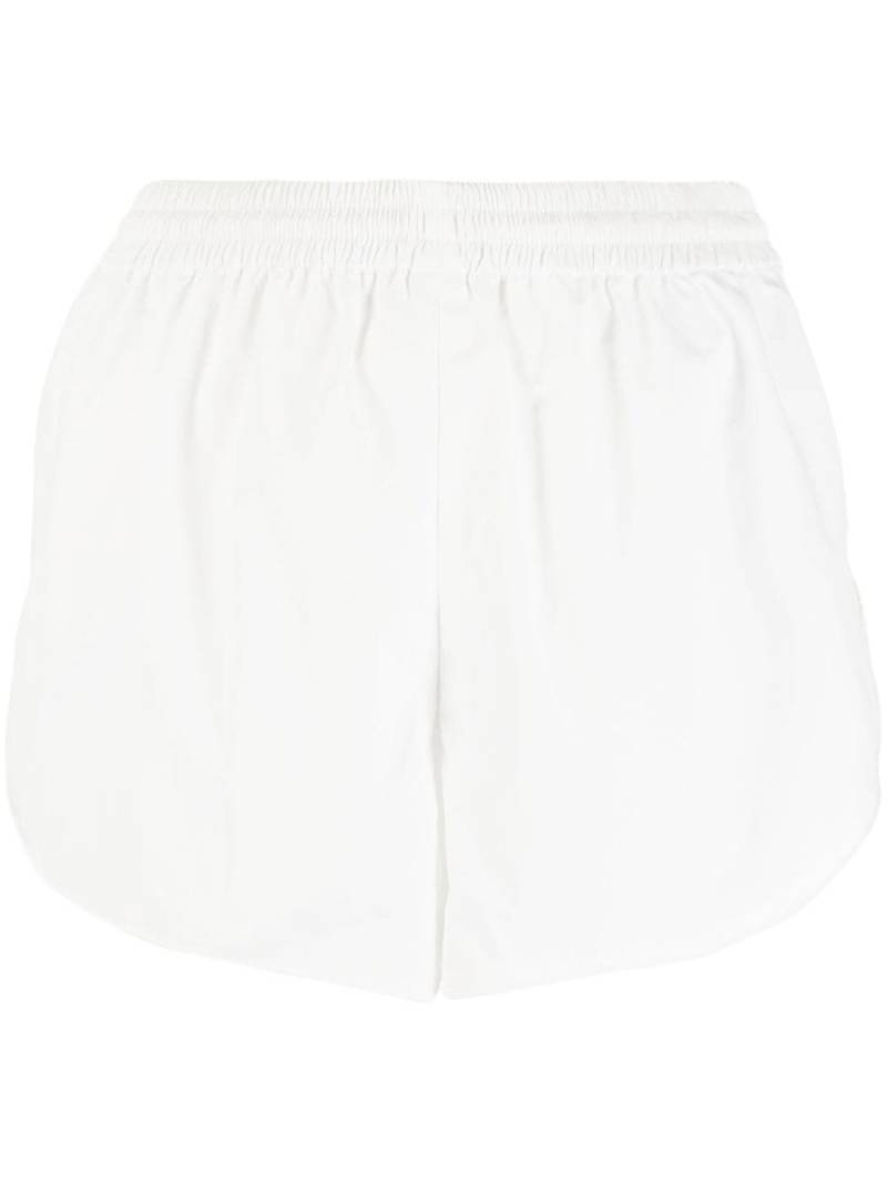 Alexander Wang Marathon logo-appliqué track shorts - White von Alexander Wang