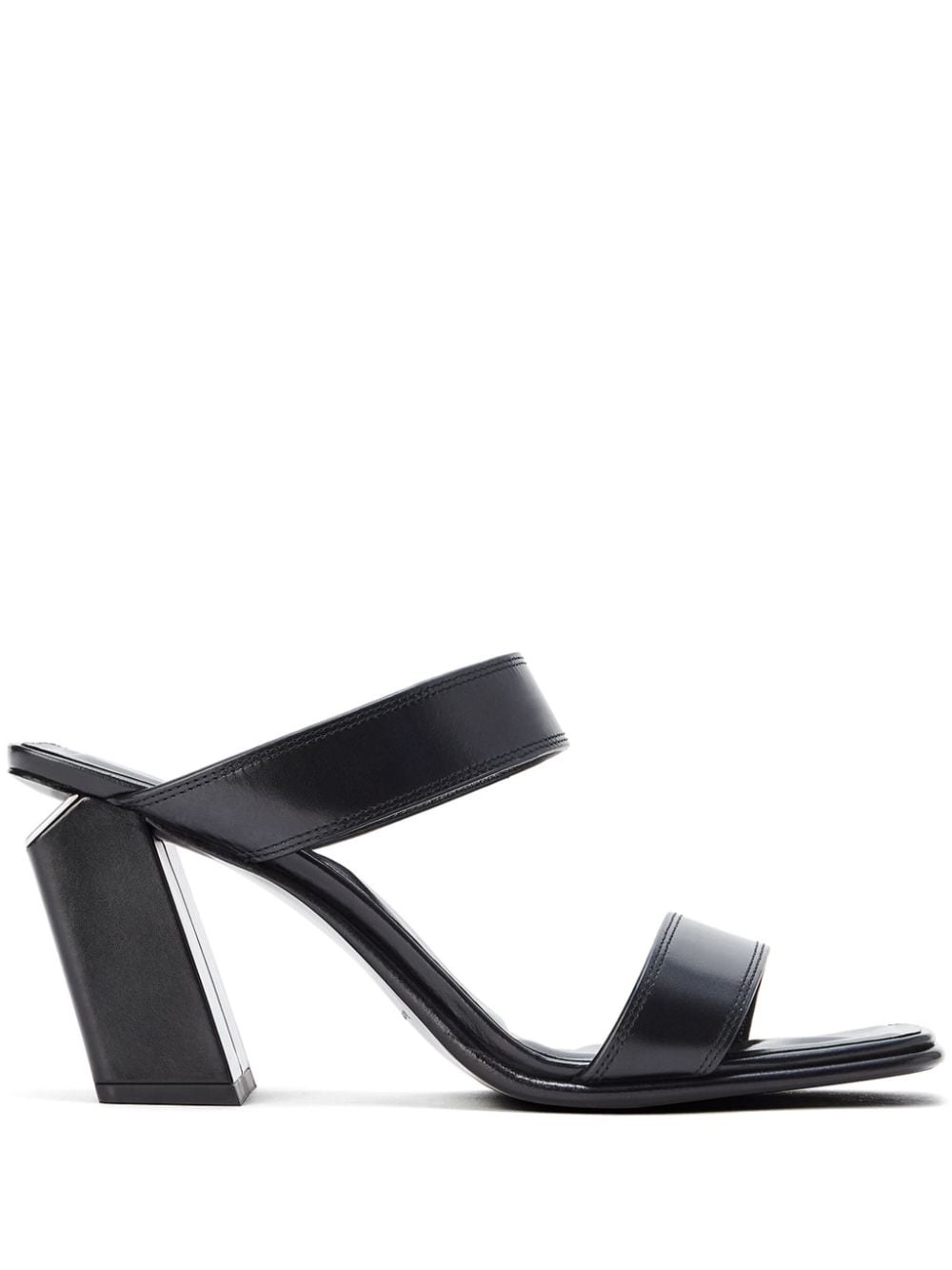 Alexander Wang Mila 85mm leather mules - Black von Alexander Wang