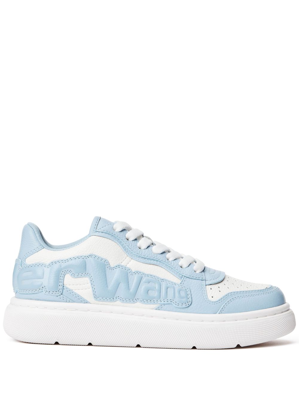 Alexander Wang Puff leather chunky sneakers - White von Alexander Wang