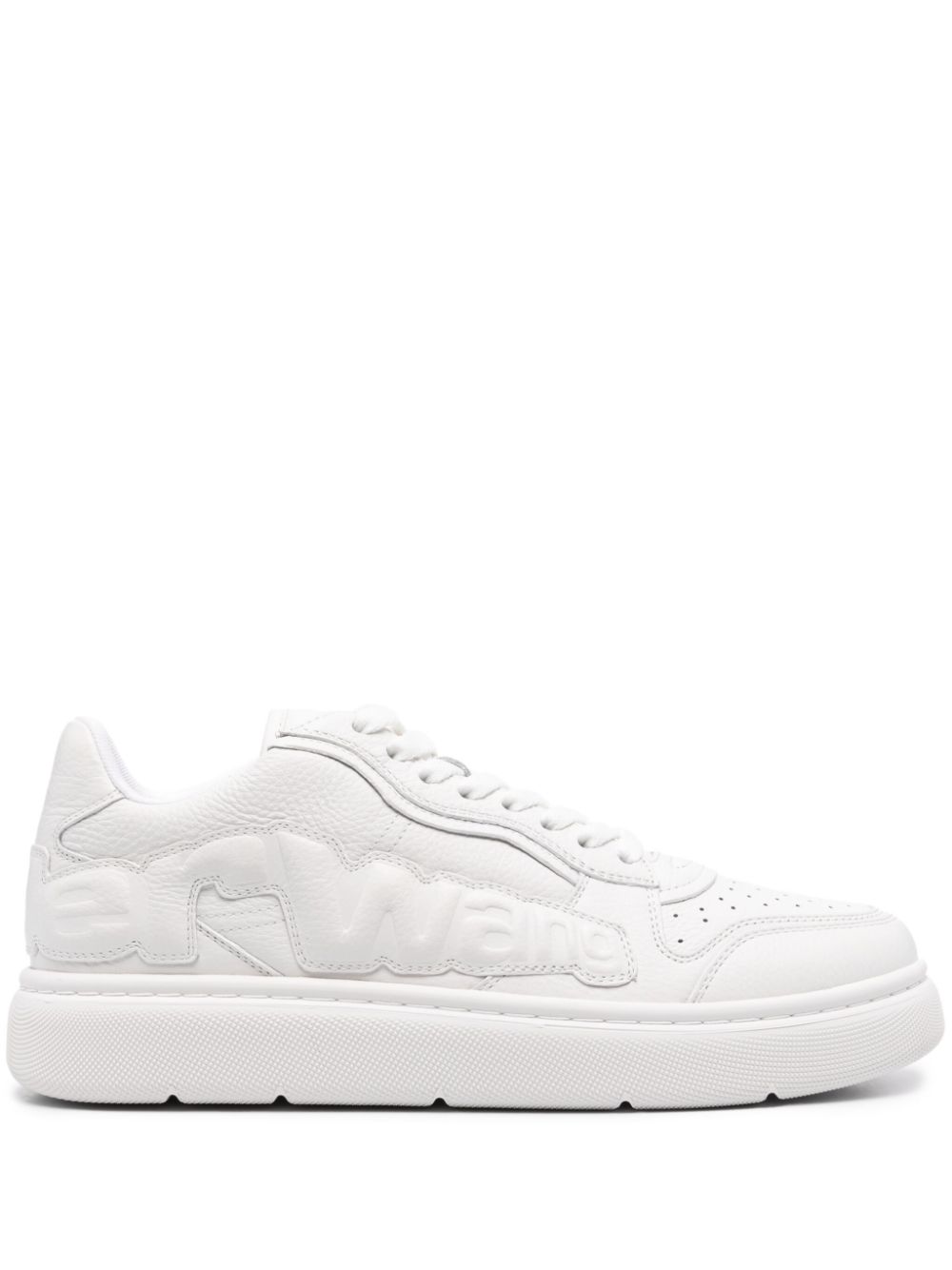 Alexander Wang Puff leather sneakers - White von Alexander Wang