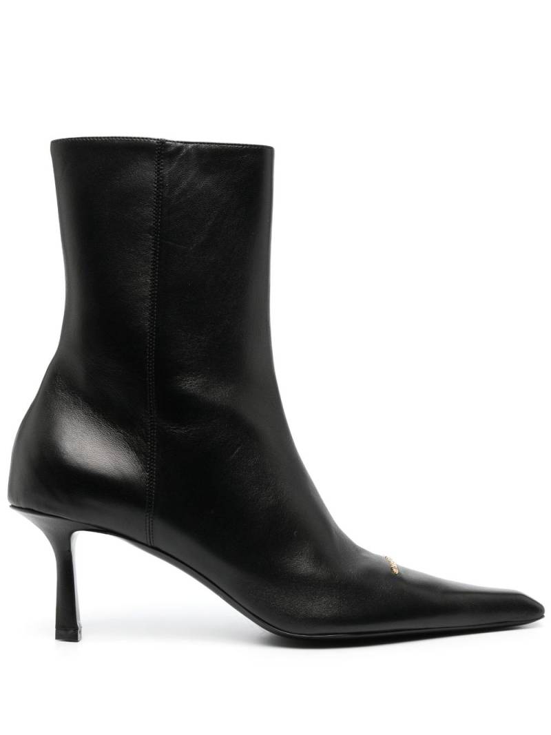 Alexander Wang Viola 77mm leather boots - Black von Alexander Wang