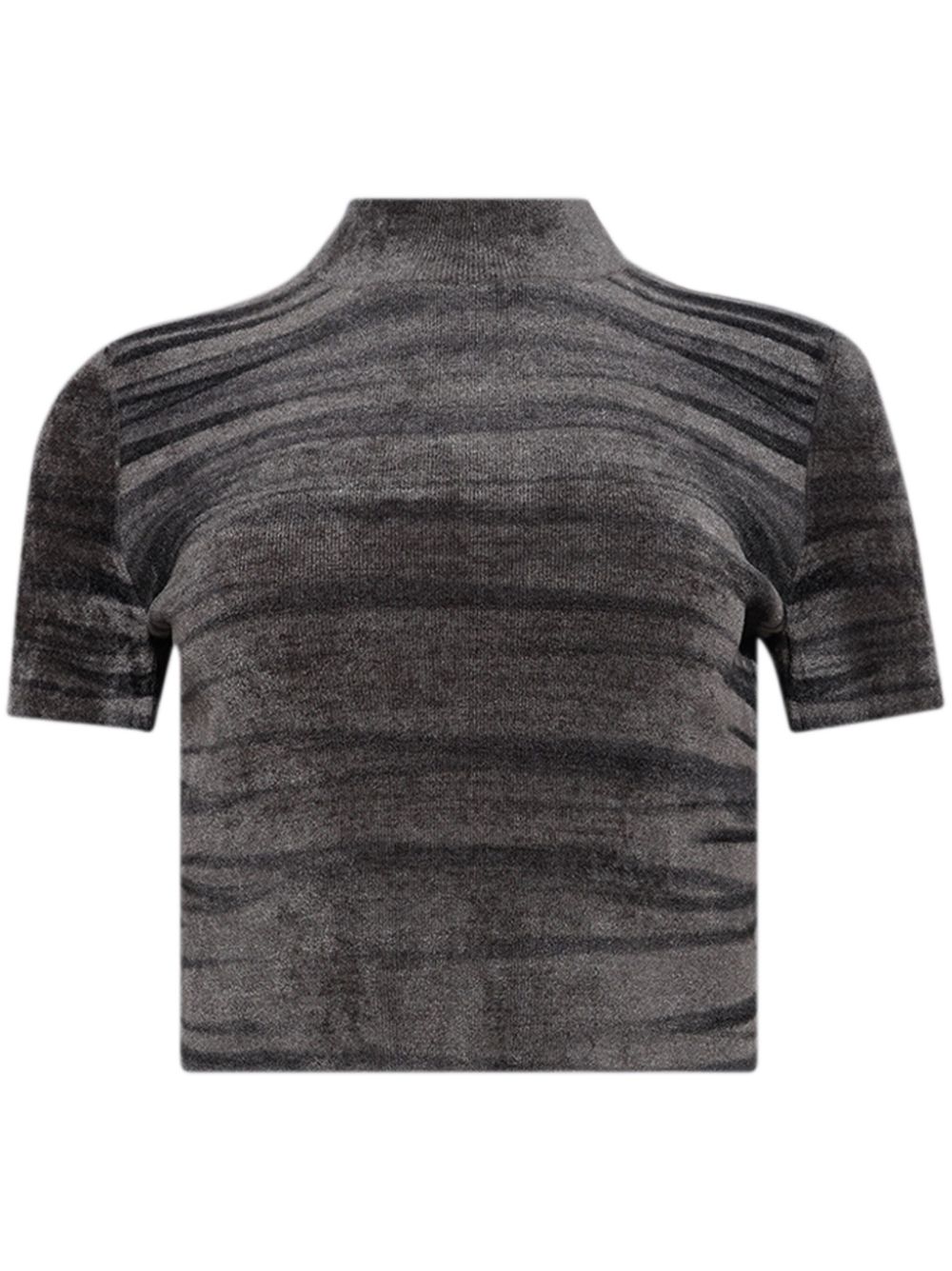 Alexander Wang animal-print short-sleeved T-shirt - Grey von Alexander Wang