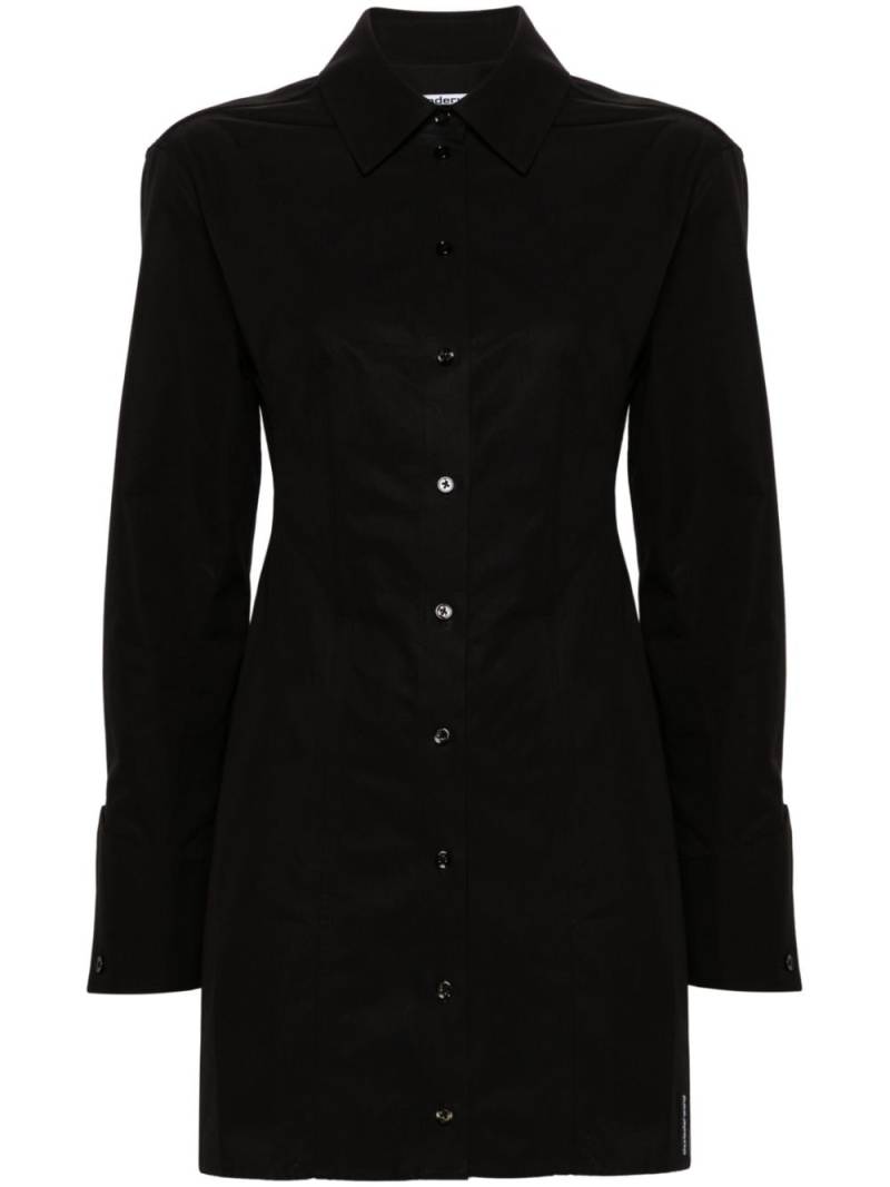 Alexander Wang boned shirt minidress - Black von Alexander Wang