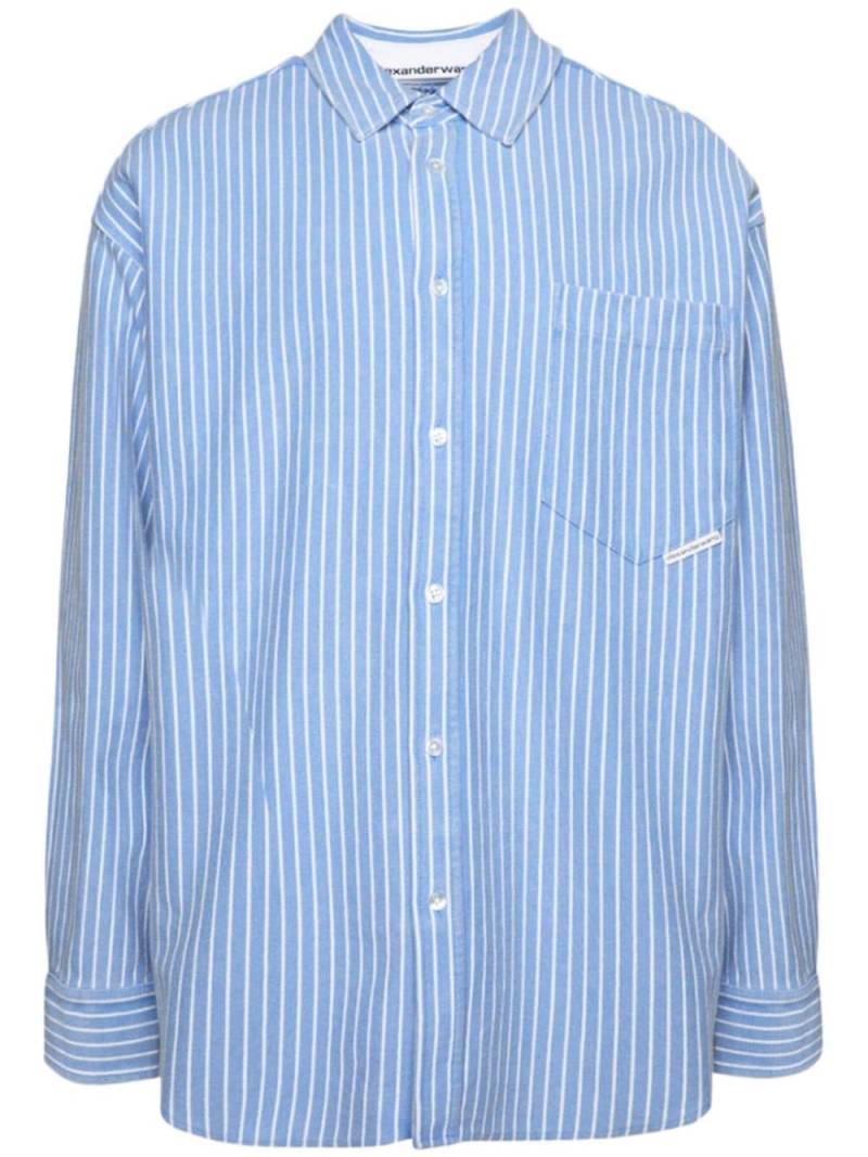 Alexander Wang button-down shirt - Blue von Alexander Wang