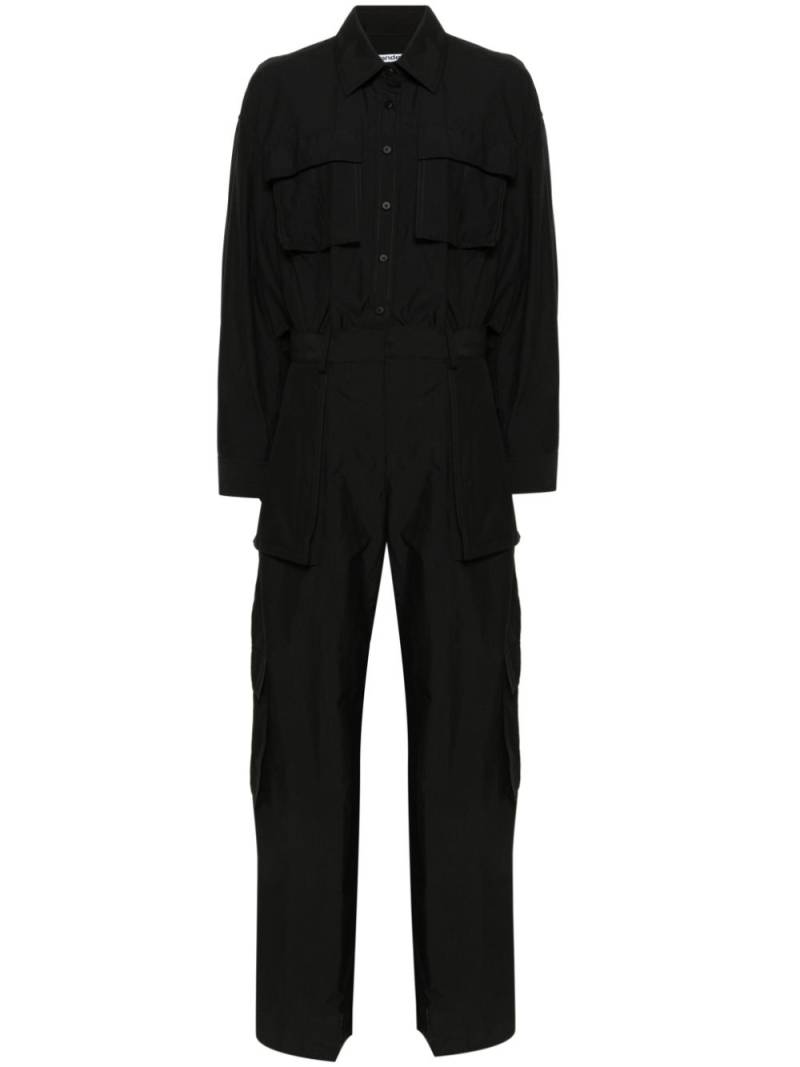 Alexander Wang button-up ripstop cargo jumpsuit - Black von Alexander Wang