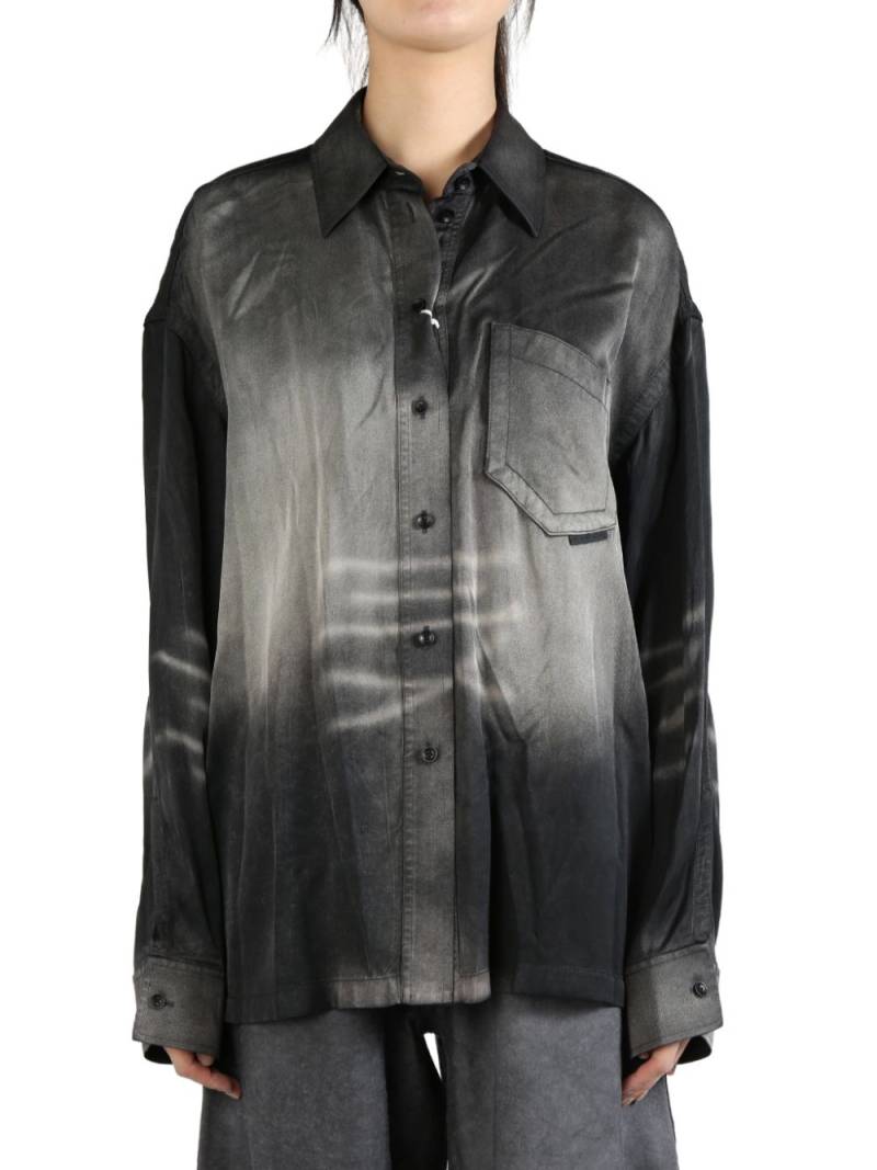 Alexander Wang creases shirt - Grey von Alexander Wang