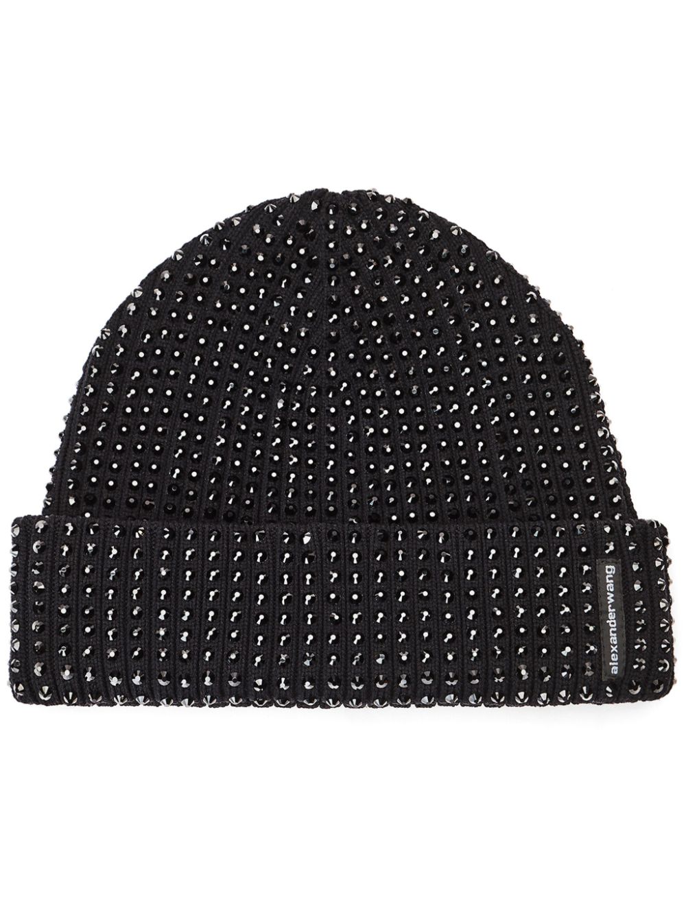 Alexander Wang crystal-embellished beanie - Black von Alexander Wang