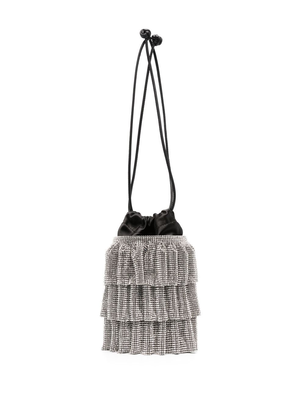 Alexander Wang crystal-mesh bucket bag - Black von Alexander Wang