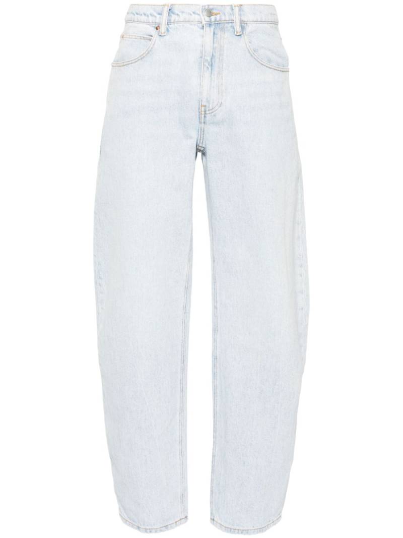 Alexander Wang high-rise tapered jeans - Blue von Alexander Wang