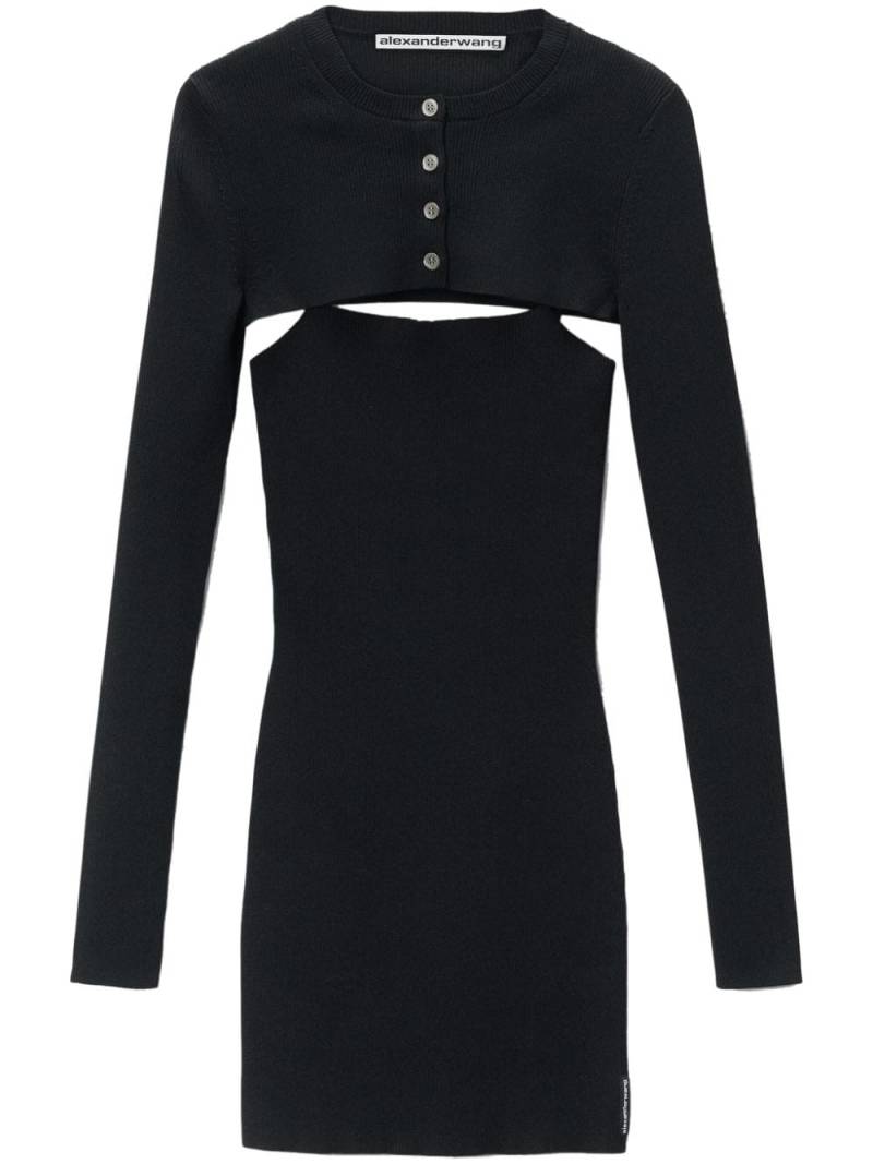 Alexander Wang knitted dress set - Black von Alexander Wang