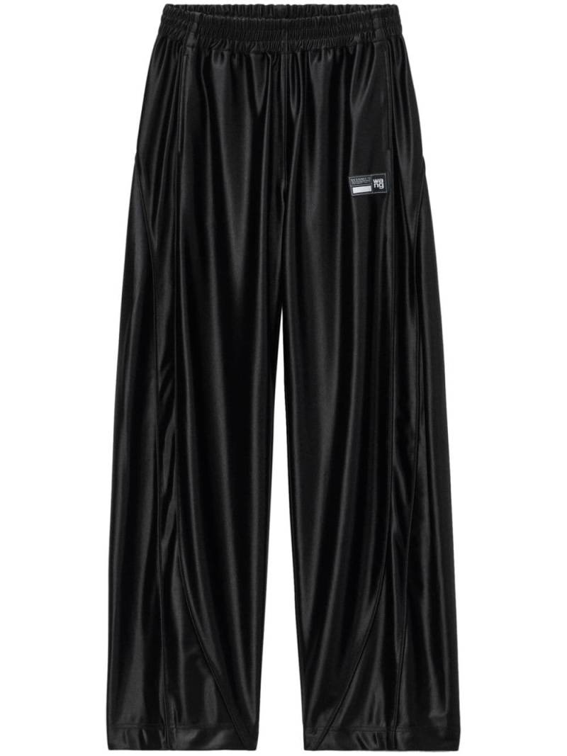 Alexander Wang logo-appliqué track pants - Black von Alexander Wang