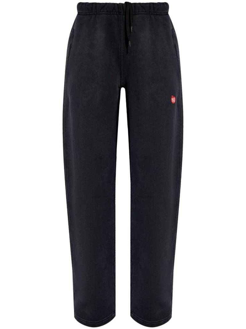 Alexander Wang logo-print cotton track pants - Black von Alexander Wang