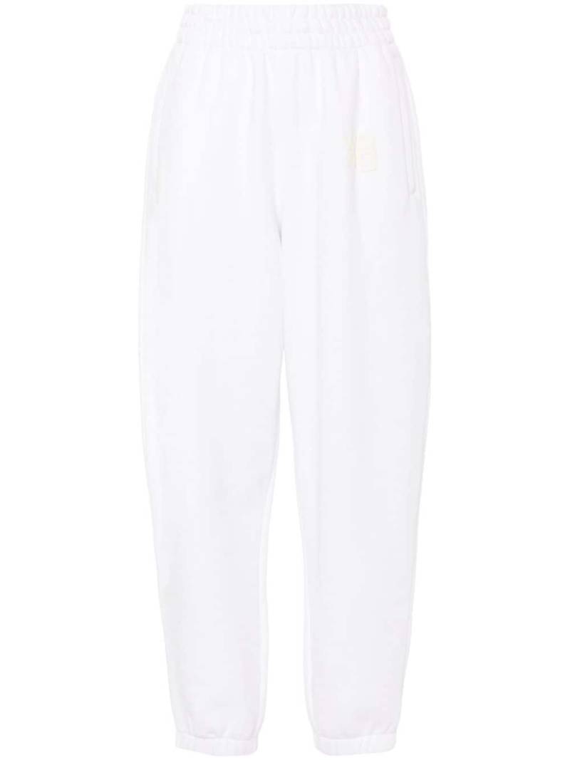 Alexander Wang logo-print cotton track pants - White von Alexander Wang