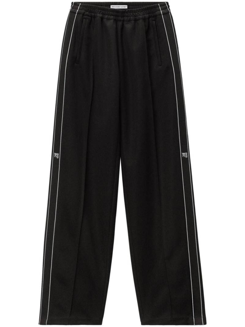 Alexander Wang logo-print track pants - Black von Alexander Wang