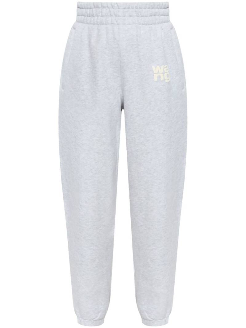 Alexander Wang logo-print track pants - Grey von Alexander Wang