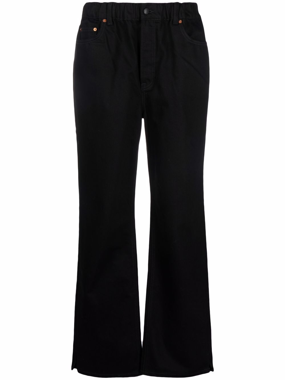 Alexander Wang loose fit wide leg trousers - Black von Alexander Wang