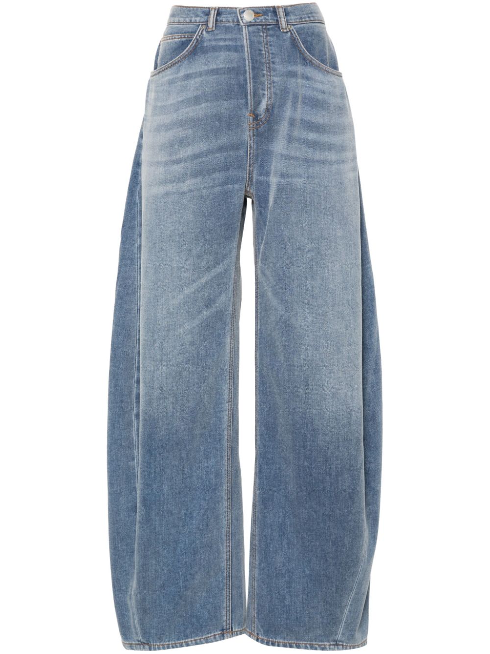 Alexander Wang low-rise wide-leg jeans - Blue von Alexander Wang