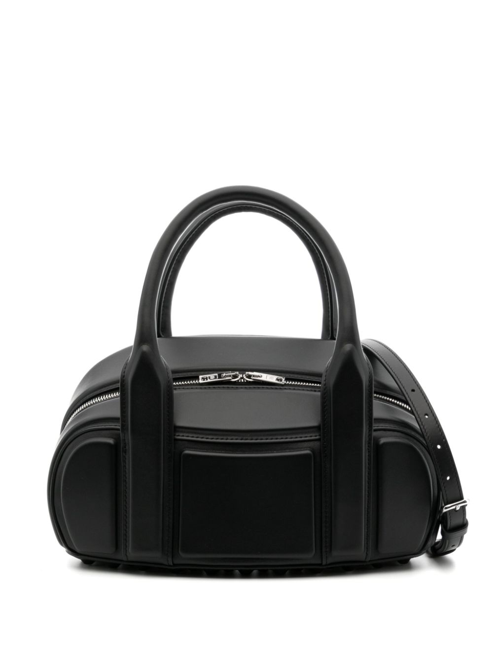 Alexander Wang medium Roc panelled leather bag - Black von Alexander Wang