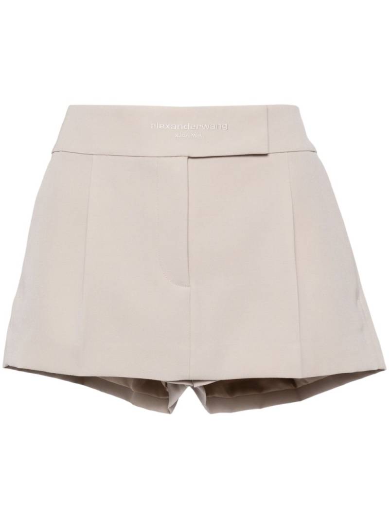 Alexander Wang mid-rise skirt-shorts - Neutrals von Alexander Wang