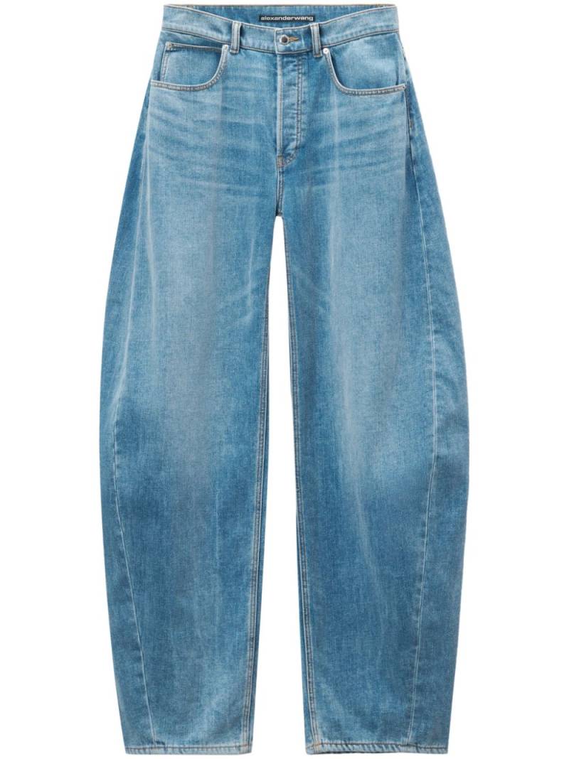 Alexander Wang mid-rise wide-leg jeans - Blue von Alexander Wang