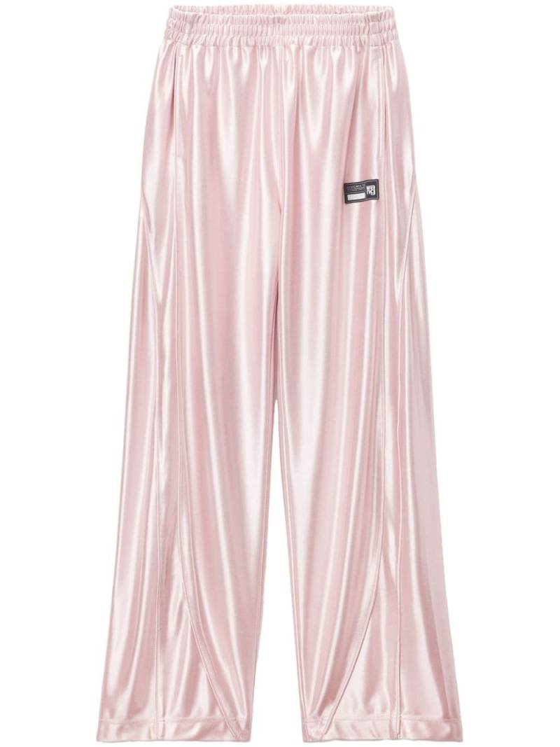 Alexander Wang piped-trim track pants - Pink von Alexander Wang