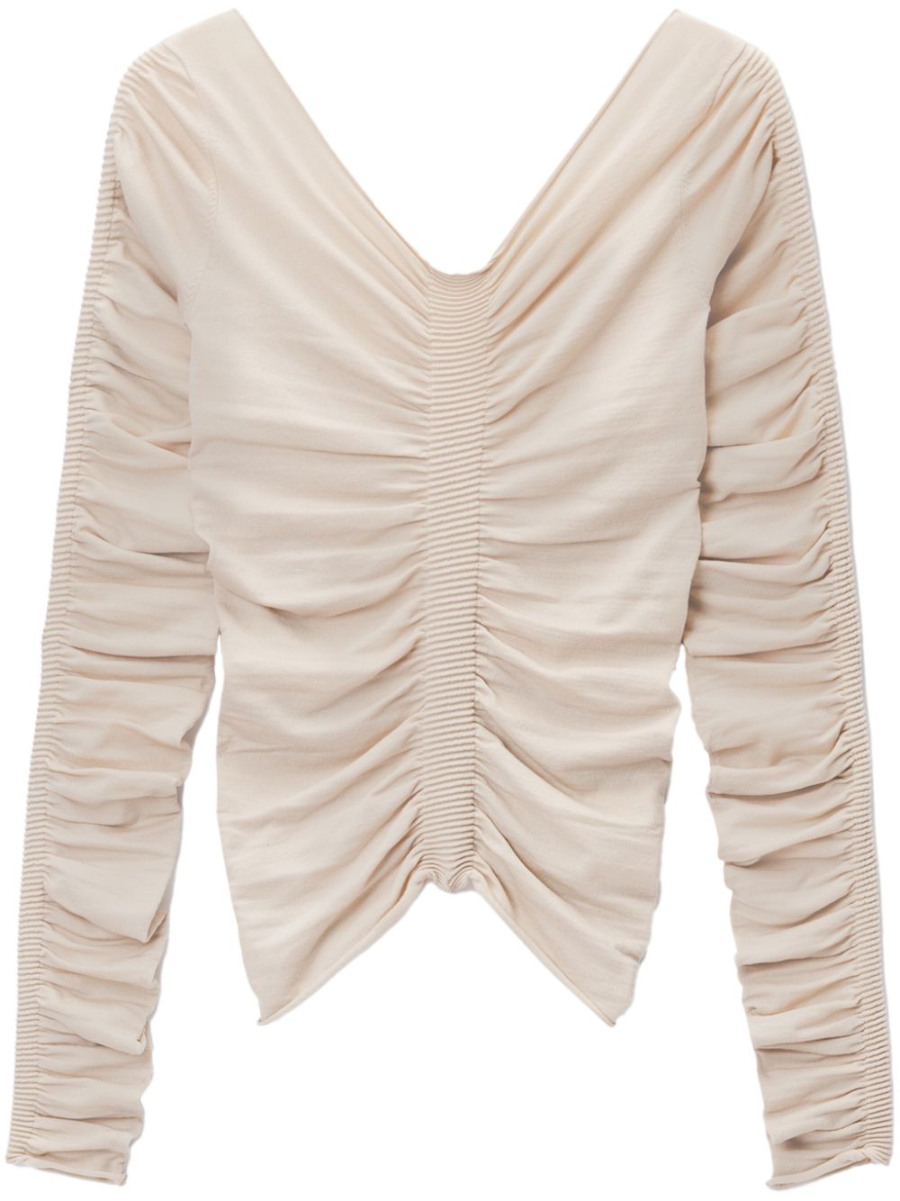 Alexander Wang ruched pullover top - Neutrals von Alexander Wang