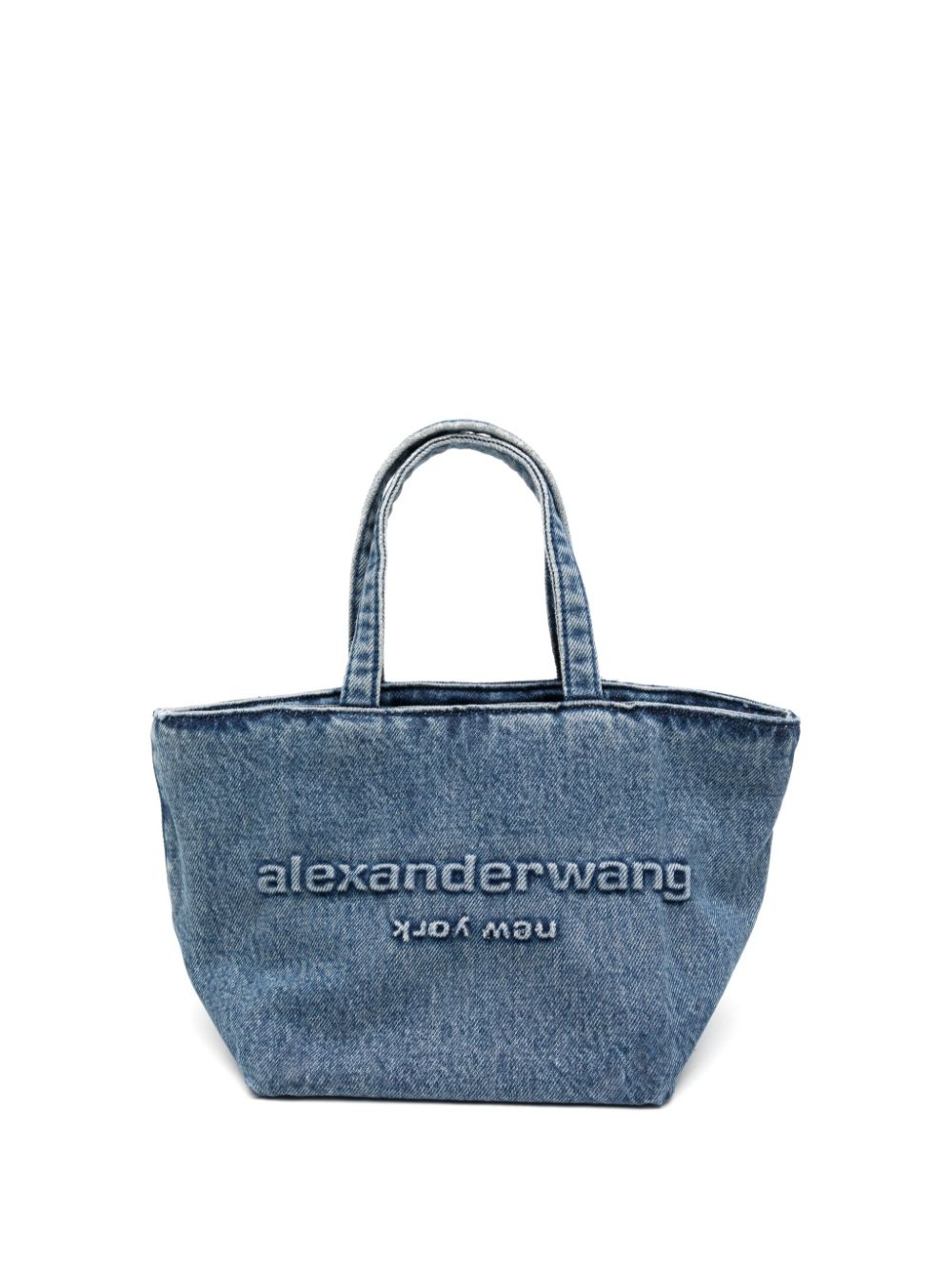 Alexander Wang small Punch tote bag - Blue von Alexander Wang