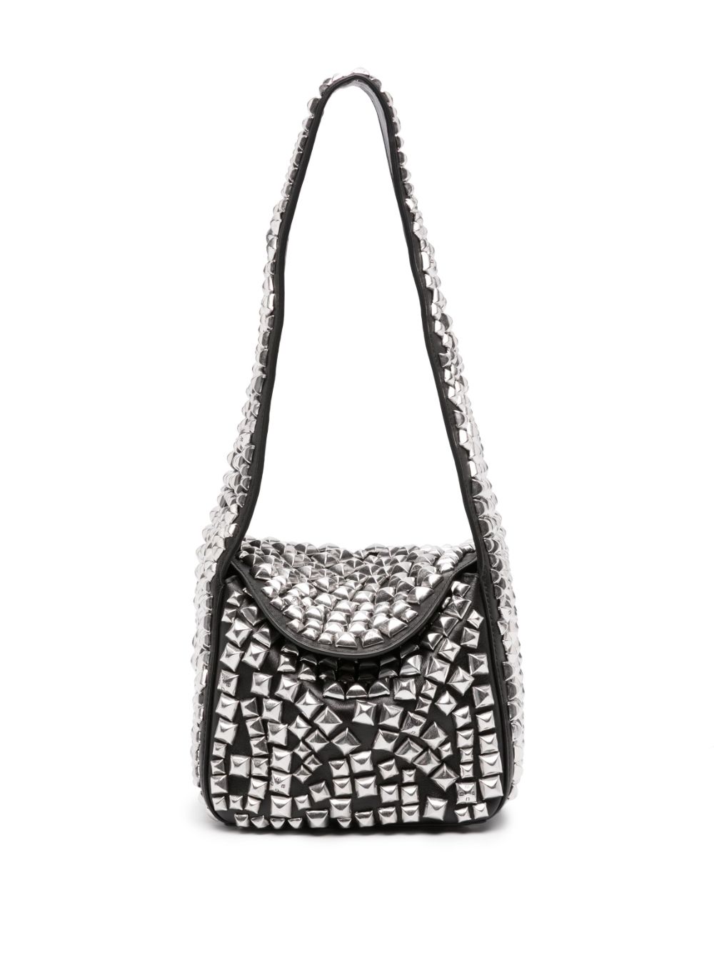 Alexander Wang small studded hobo shoulder bag - Black von Alexander Wang