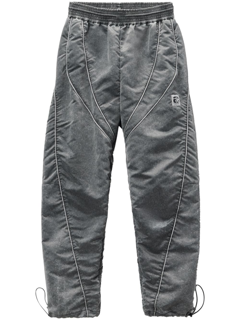 Alexander Wang straight-leg panelled track pants - Grey von Alexander Wang