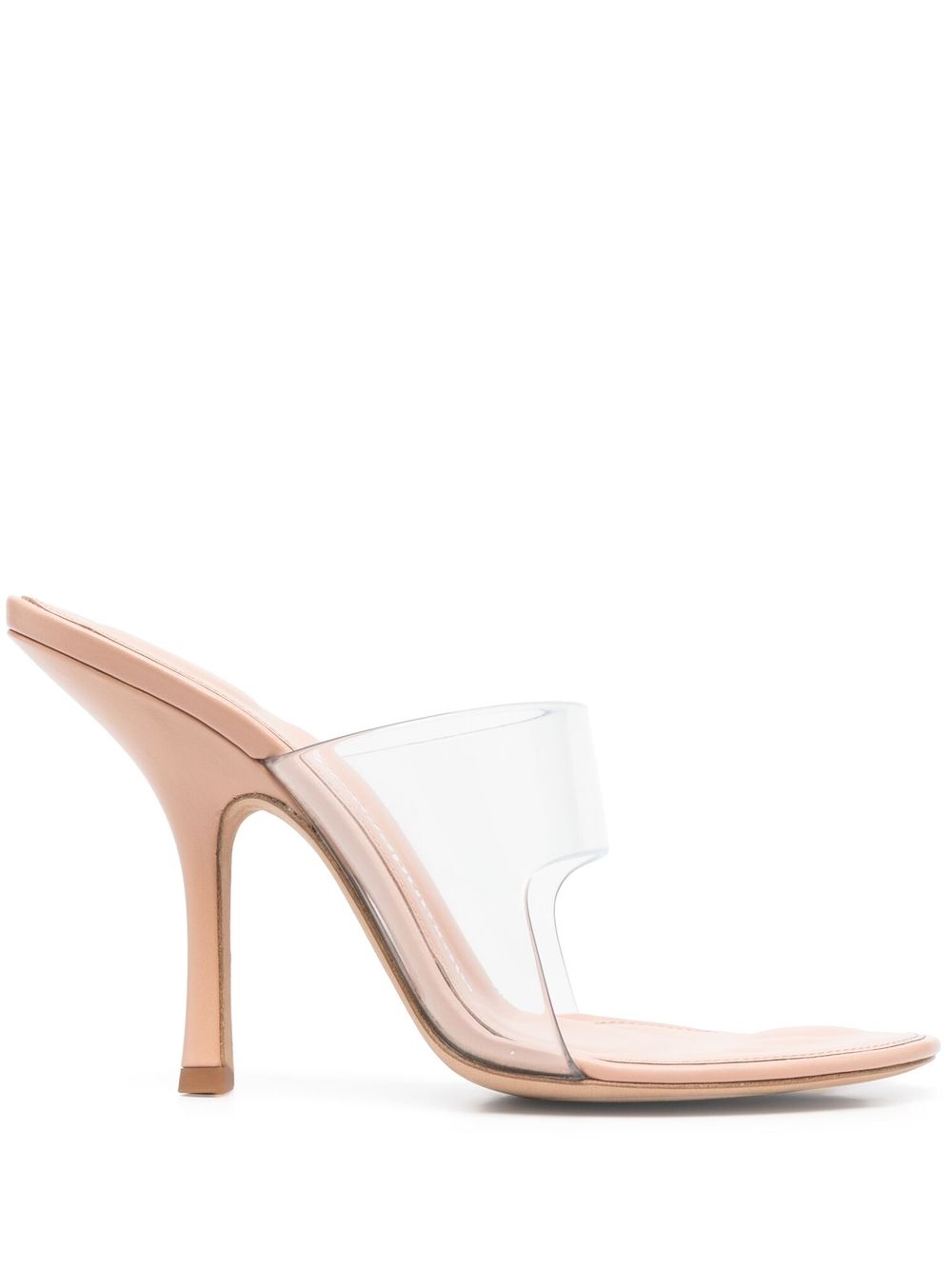 Alexander Wang transparent 120mm heeled mules - Neutrals von Alexander Wang