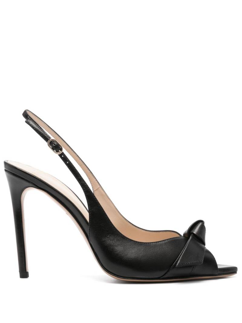 Alexandre Birman 100mm Clarita peep-toe pumps - Black von Alexandre Birman