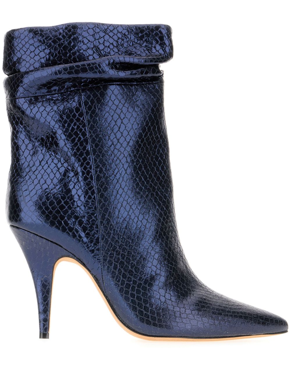 Alexandre Birman 100mm leathers boots - Blue von Alexandre Birman