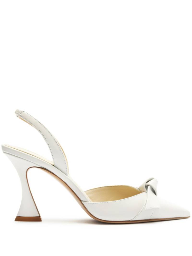 Alexandre Birman 85mm Clarita pumps - White von Alexandre Birman