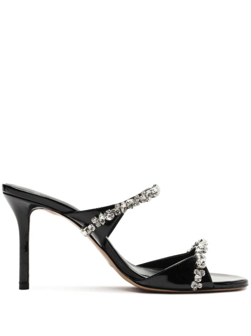 Alexandre Birman 85mm Gianna mules - Black von Alexandre Birman