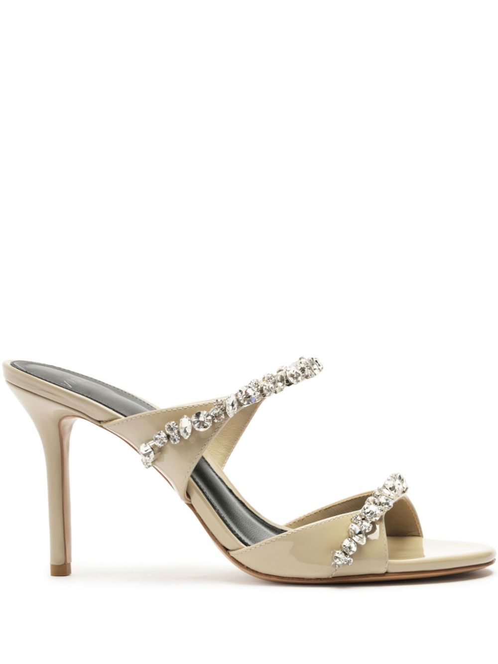 Alexandre Birman 85mm Gianna mules - Neutrals von Alexandre Birman