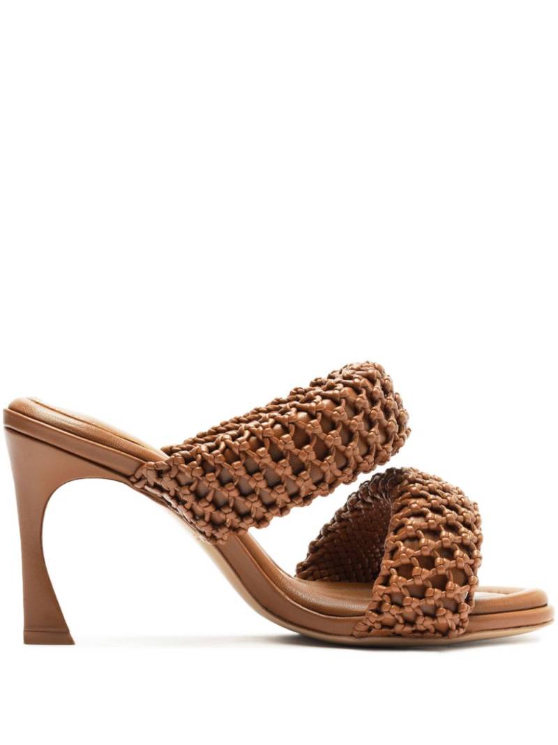 Alexandre Birman 85mm Lila mules - Brown von Alexandre Birman