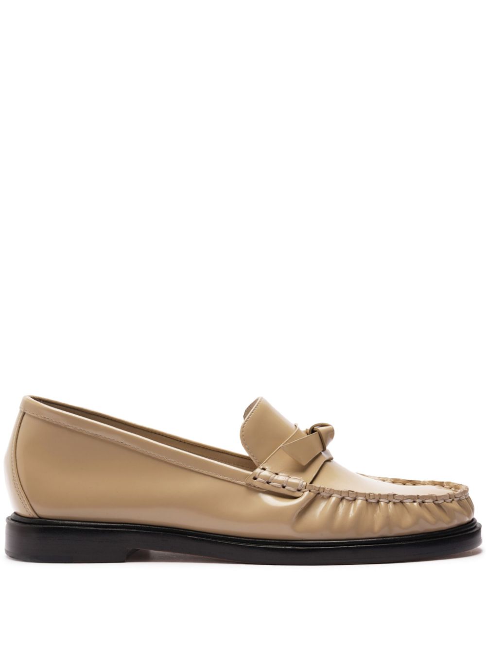 Alexandre Birman Clarita Laser leather loafers - Neutrals von Alexandre Birman