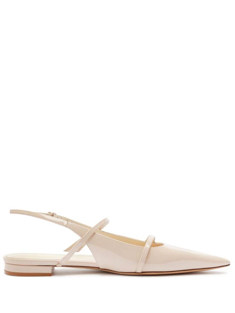 Alexandre Birman Tita slingback flat pumps - Neutrals von Alexandre Birman