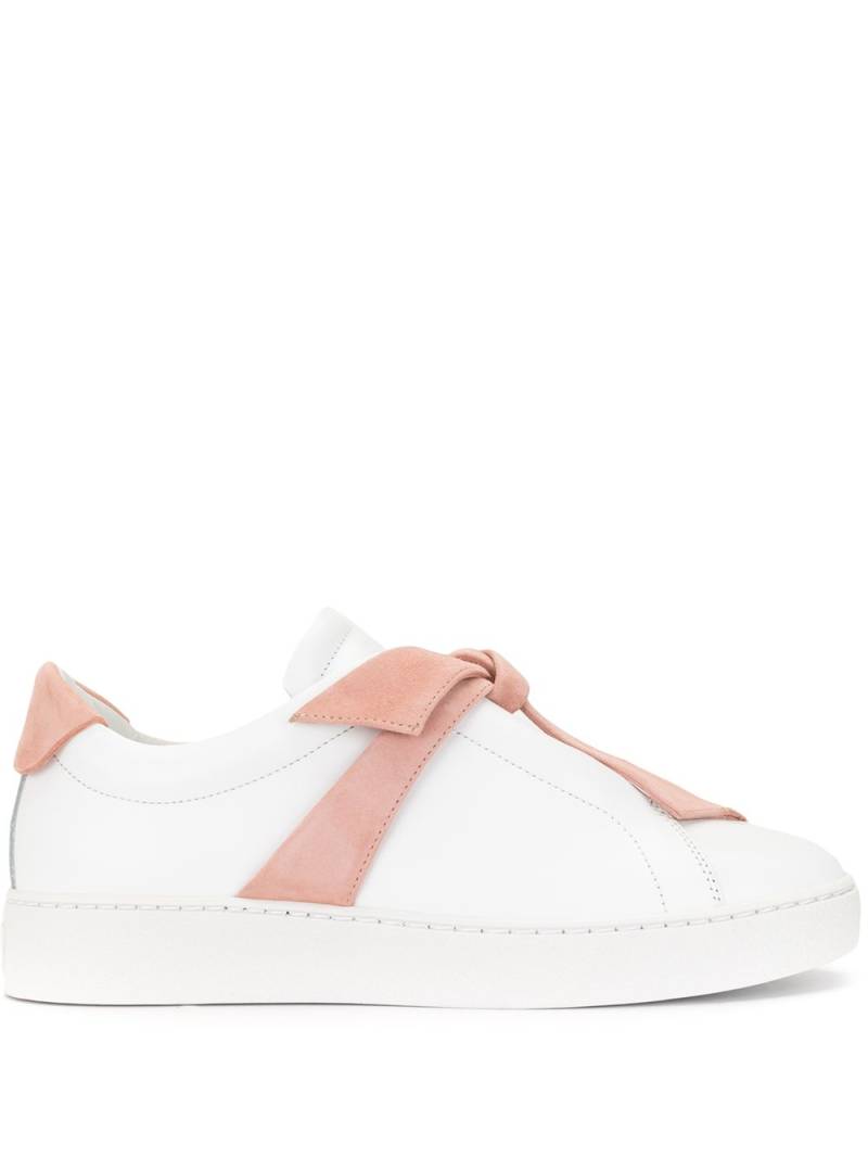 Alexandre Birman bow-detail low-top sneakers - White von Alexandre Birman