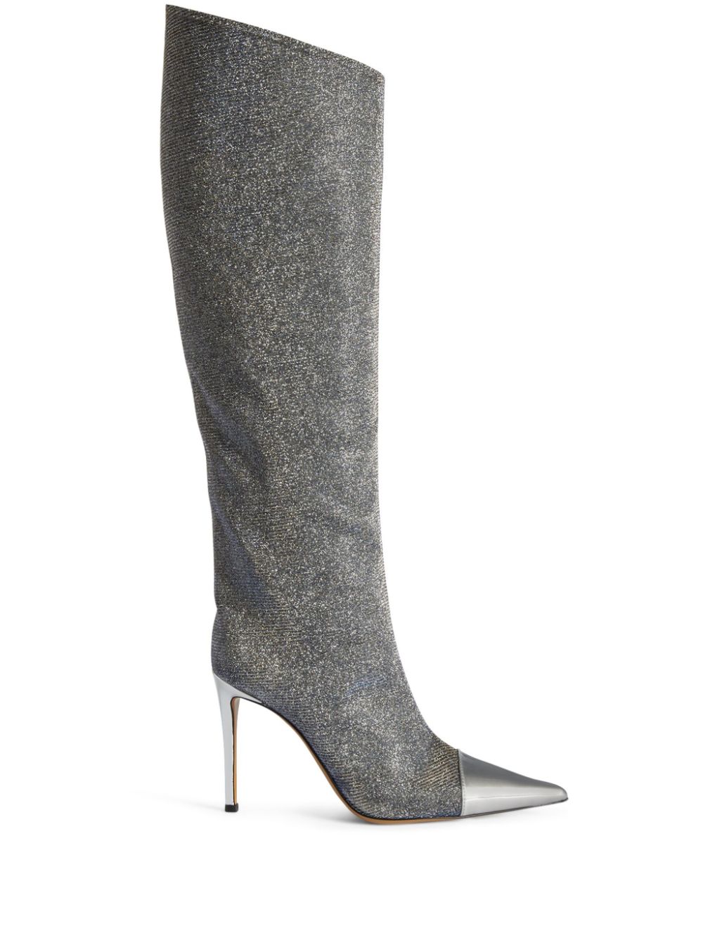 Alexandre Vauthier 105mm glitter knee-length boots - Blue von Alexandre Vauthier