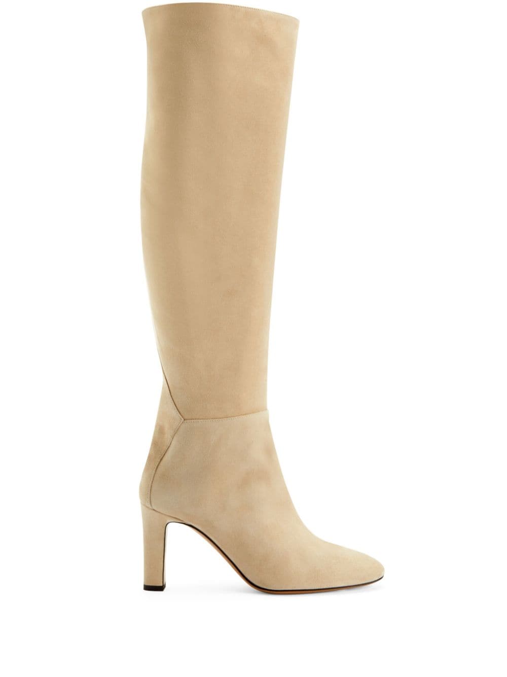 Alexandre Vauthier 100mm panelled knee-high boots - Neutrals von Alexandre Vauthier