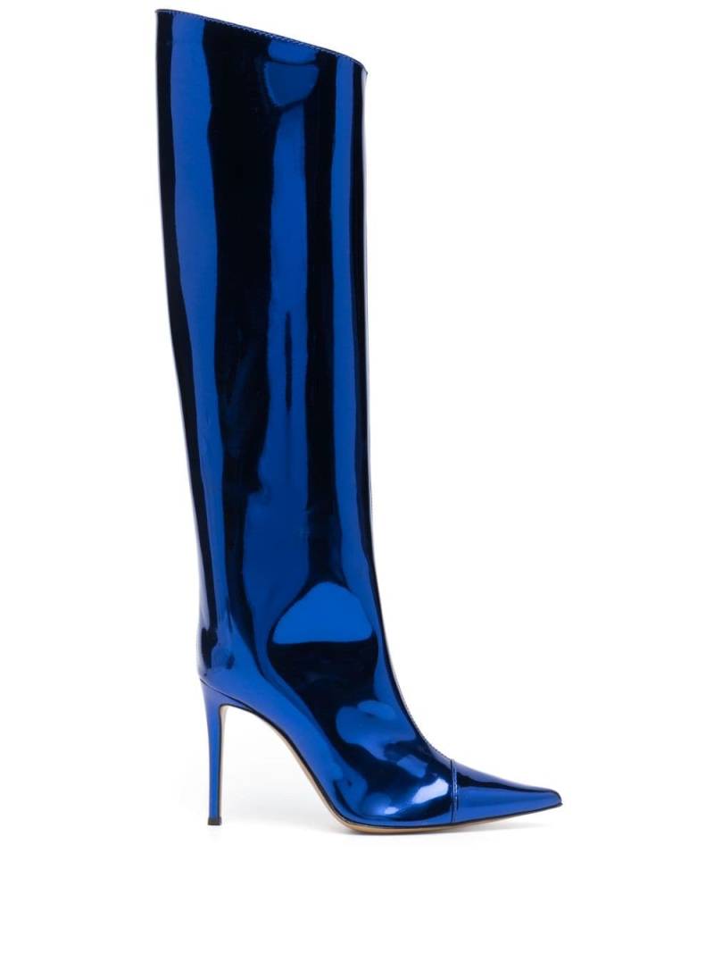 Alexandre Vauthier Alex 100mm knee-high boots - Blue von Alexandre Vauthier