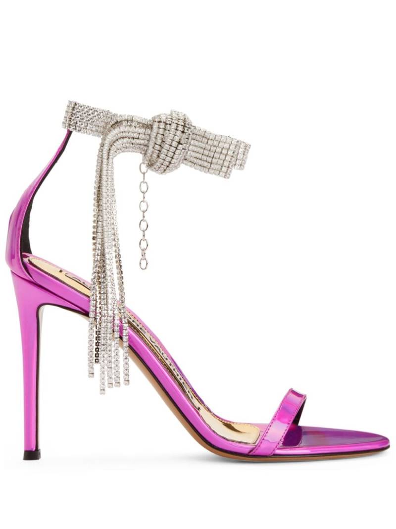 Alexandre Vauthier Diana 105mm crystal-embellished sandals - Pink von Alexandre Vauthier