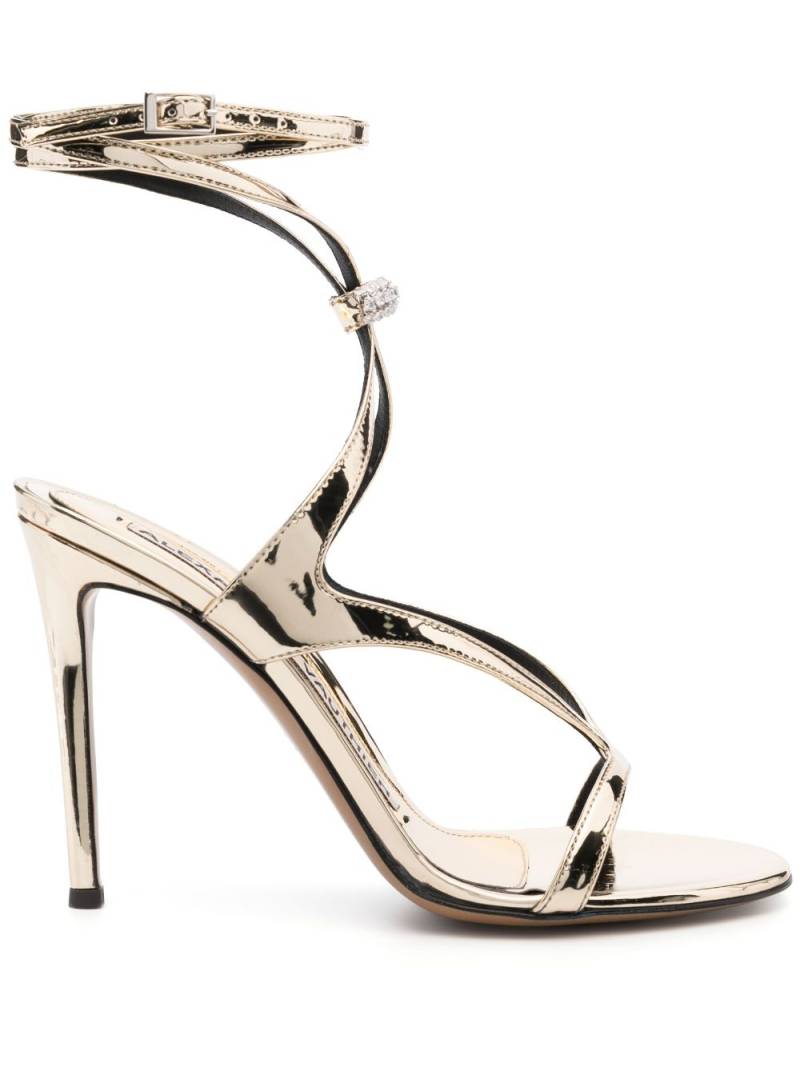 Alexandre Vauthier Smila 110mm leather sandals - Gold von Alexandre Vauthier