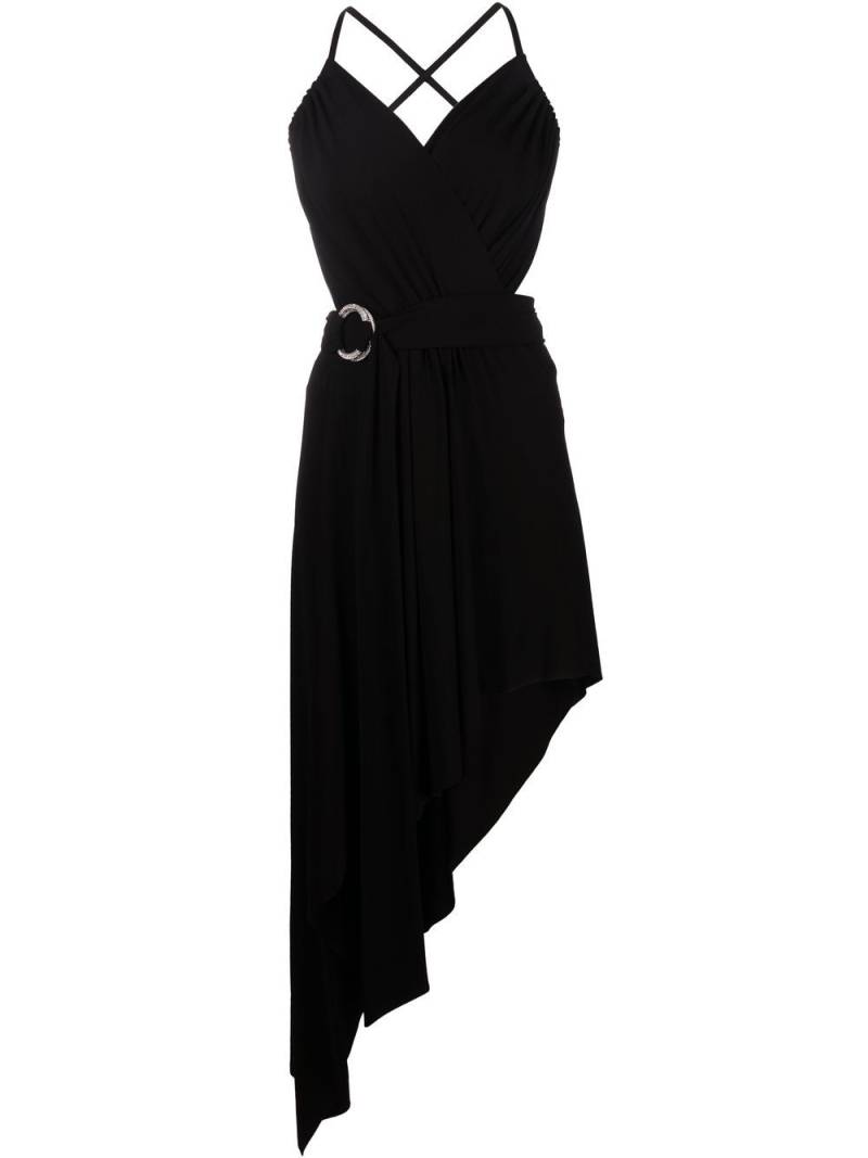 Alexandre Vauthier asymmetric draped dress - Black von Alexandre Vauthier