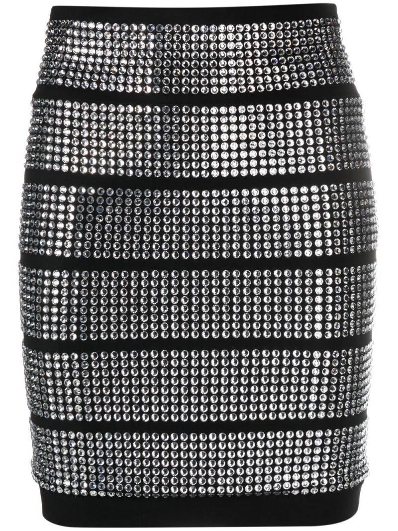 Alexandre Vauthier crystal-embellished mini skirt - Black von Alexandre Vauthier