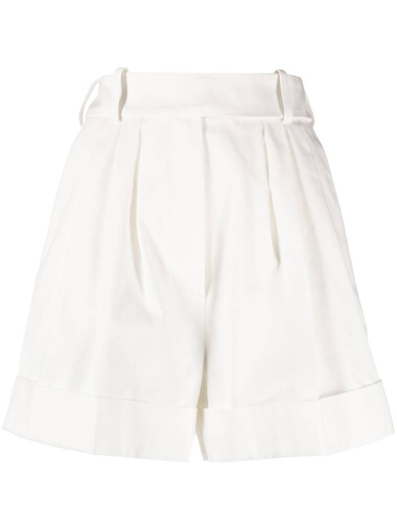 Alexandre Vauthier high-waist tailored shorts - White von Alexandre Vauthier