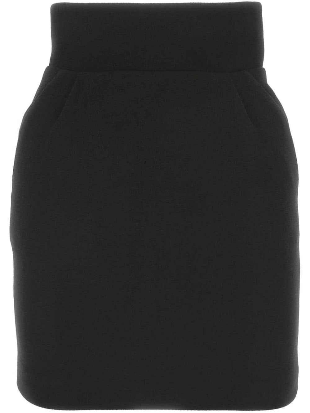 Alexandre Vauthier wool mini skirt - Black von Alexandre Vauthier