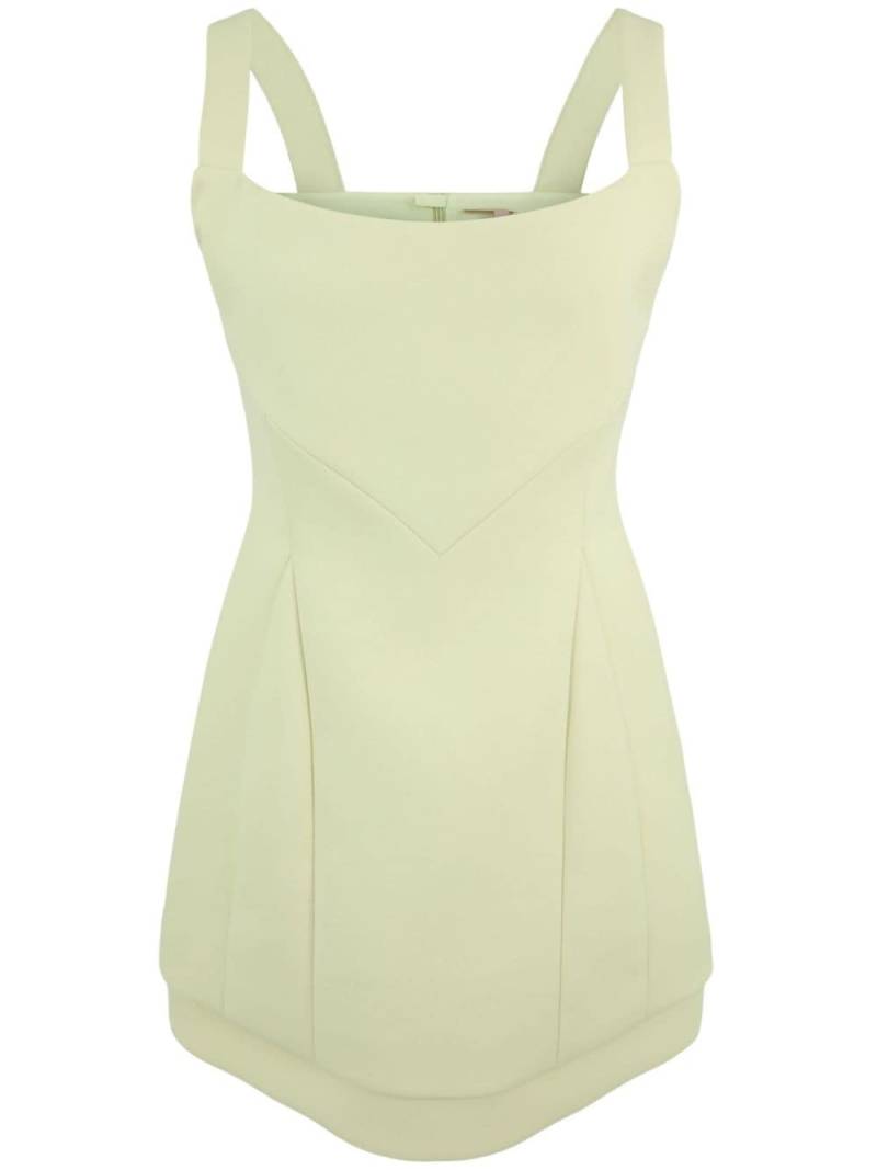 Alexis Gineva square-neck minidress - Green von Alexis