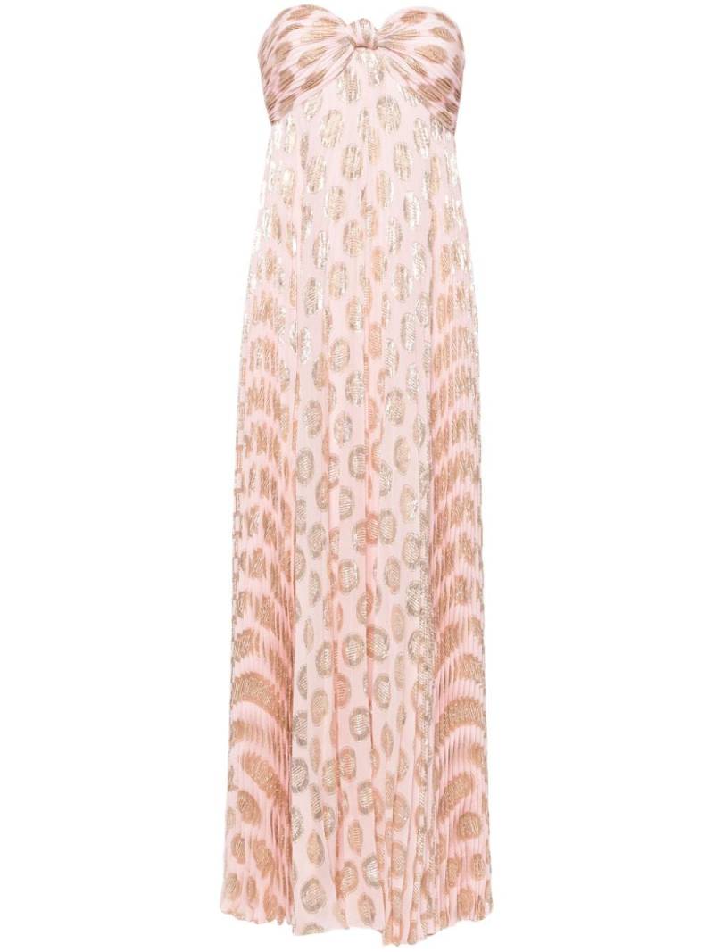 Alexis Maryana strapless maxi dress - Pink von Alexis